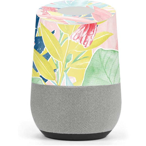 Spring Bird of Paradise Google Home Skin